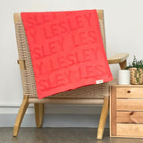 Personalized Blanket for Babies and Kids (One Colour with Monogram)