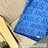 Personalized Blanket for Pets (Sky Blue Background)