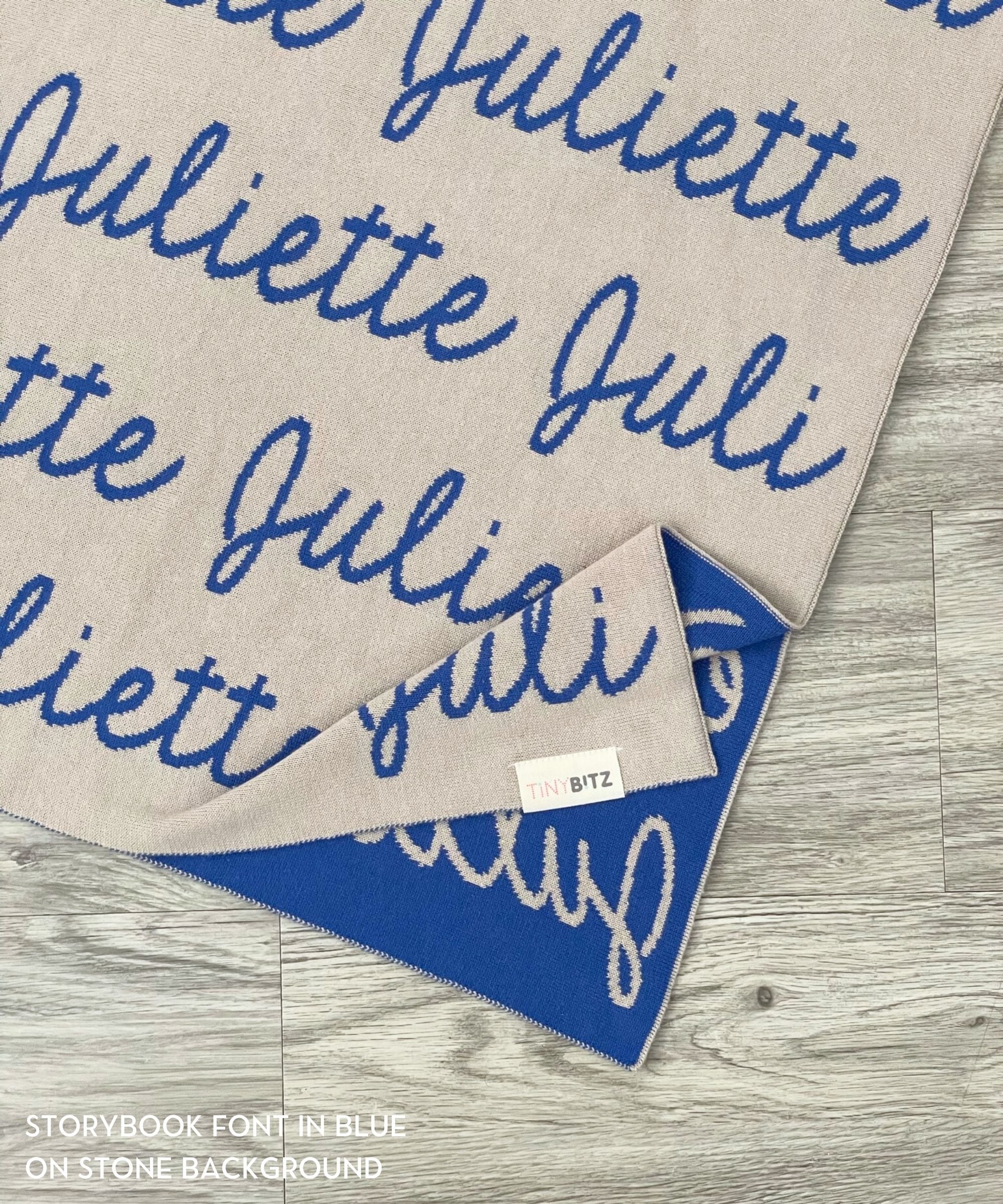 Personalized Blanket for Pets (Stone Background)