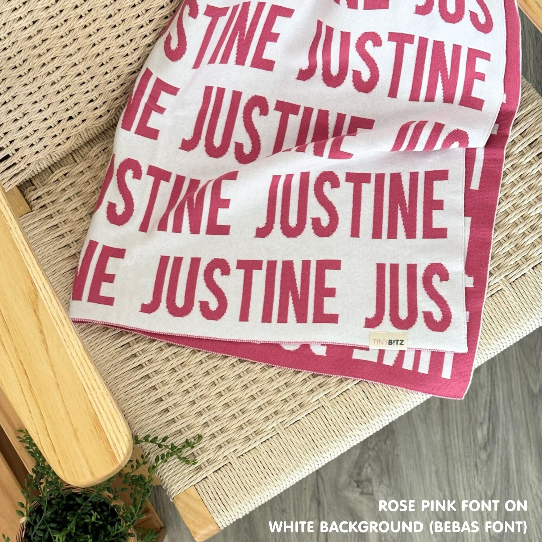 Personalized Blanket for Pets (White Background)