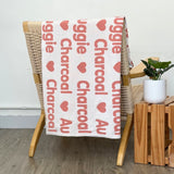 Personalized Blanket for Adults (White Background)