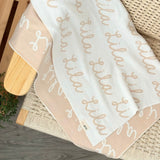 Personalized Blanket for Adults (White Background)