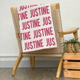 Personalized Blanket for Kids (White Background)