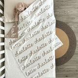Personalized Blanket for Babies (White Background)