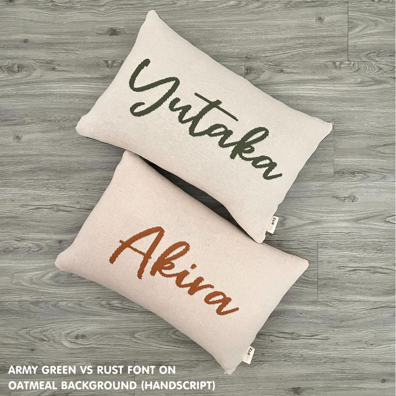 Personalized Rectangular Cushion (Name)