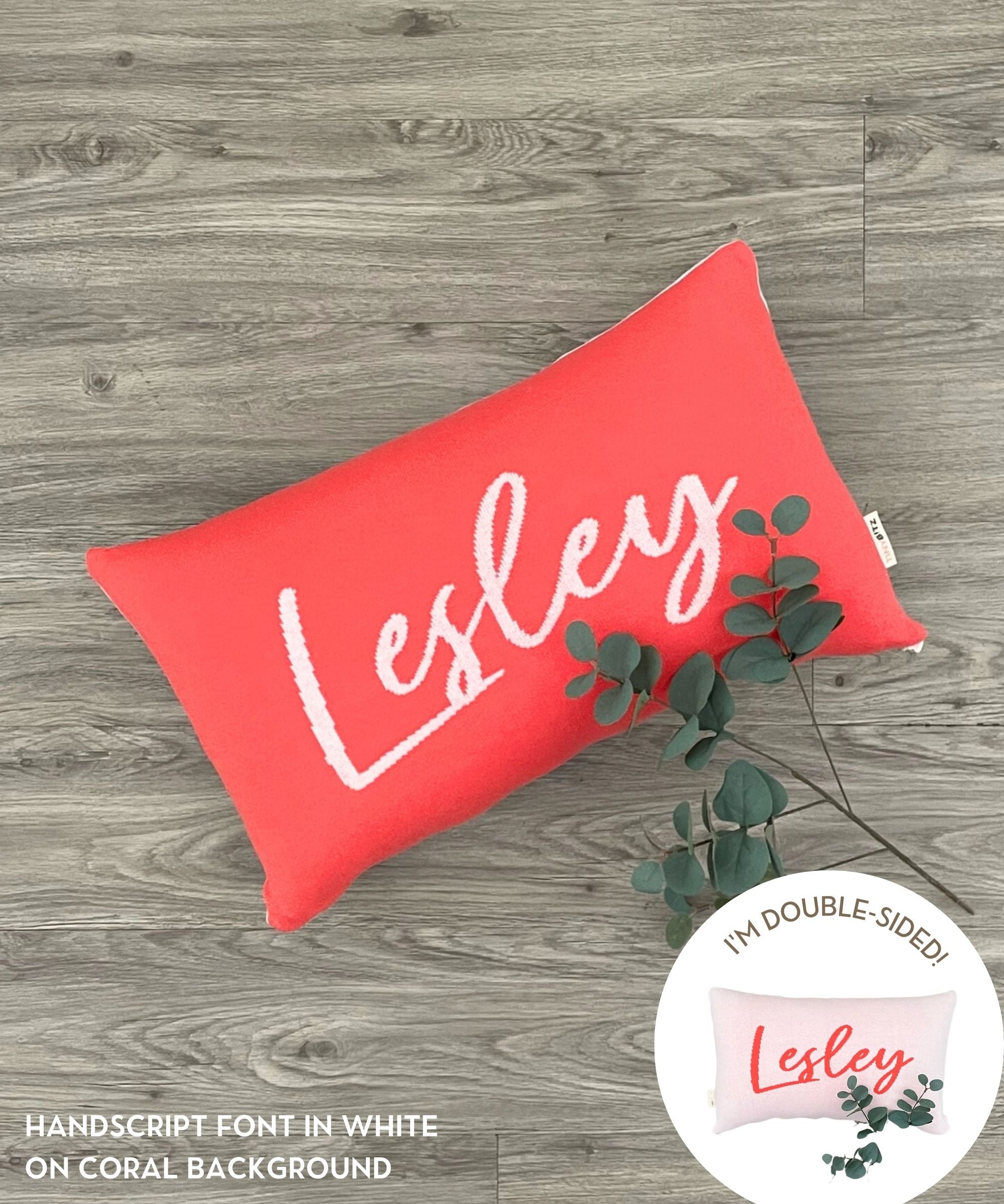Personalized Rectangular Cushion (Name)