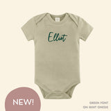 My Name Onesie