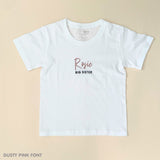 Kids Tee: Big Sister with Name
