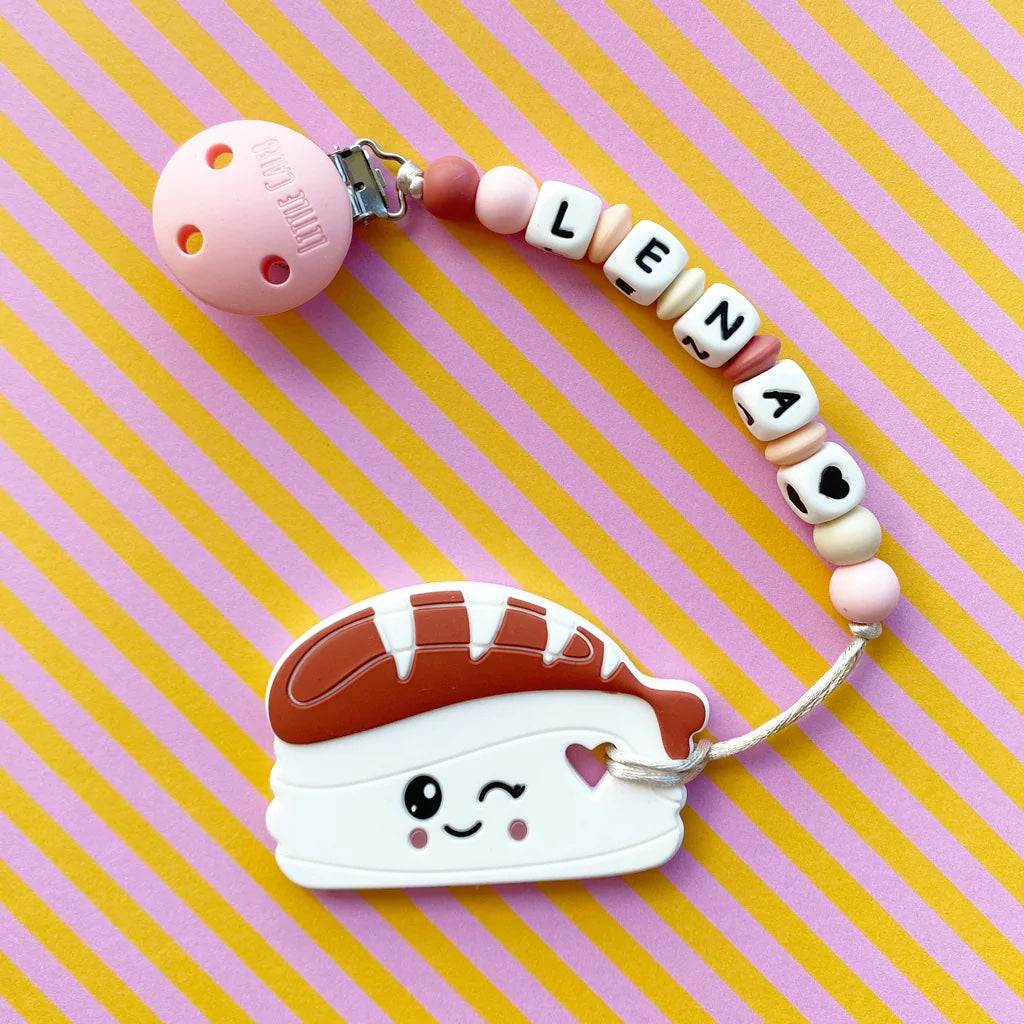 Personalized Teether: Ebi Sushi