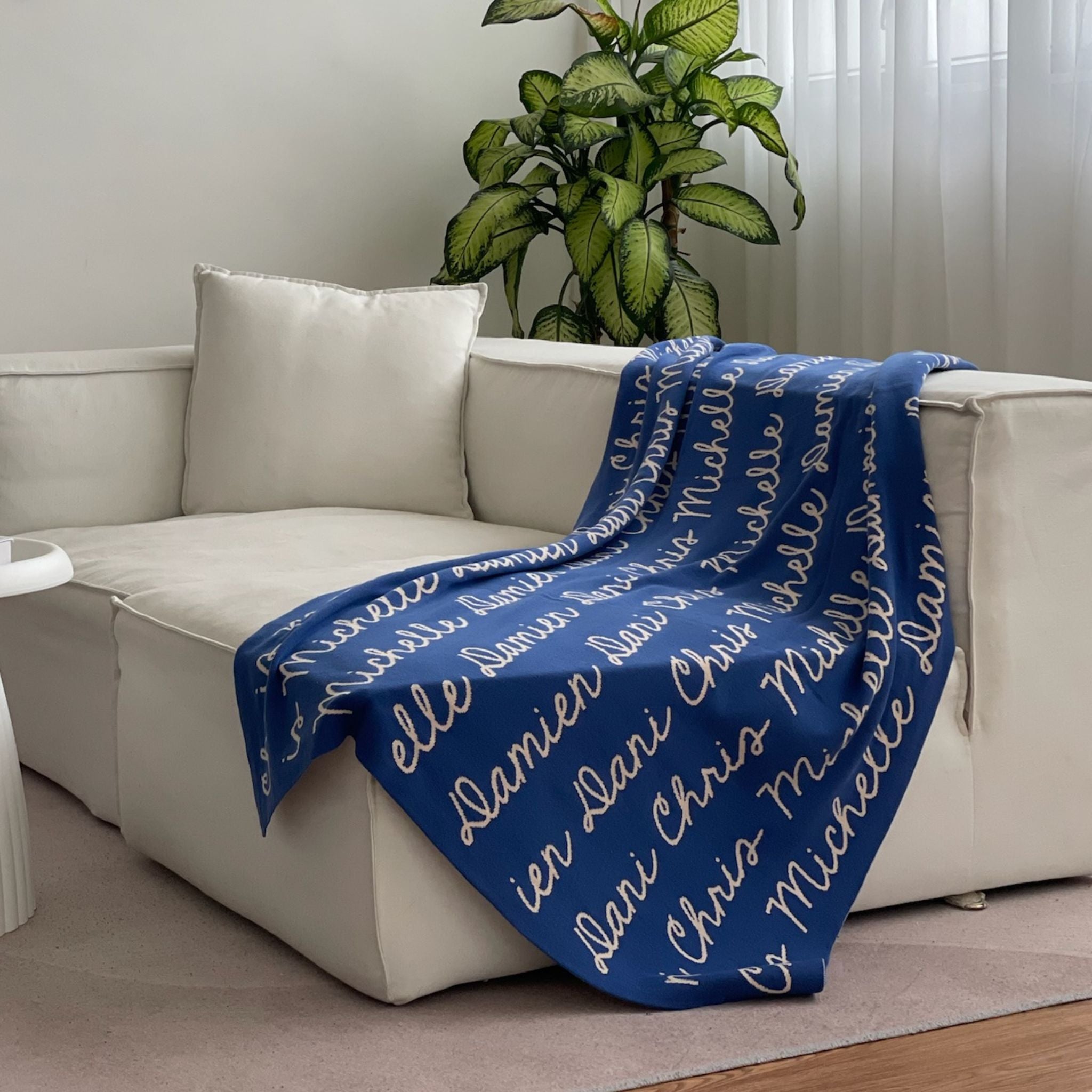 Personalized Family Blanket