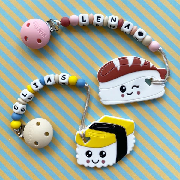 Personalized Teether: Ebi Sushi