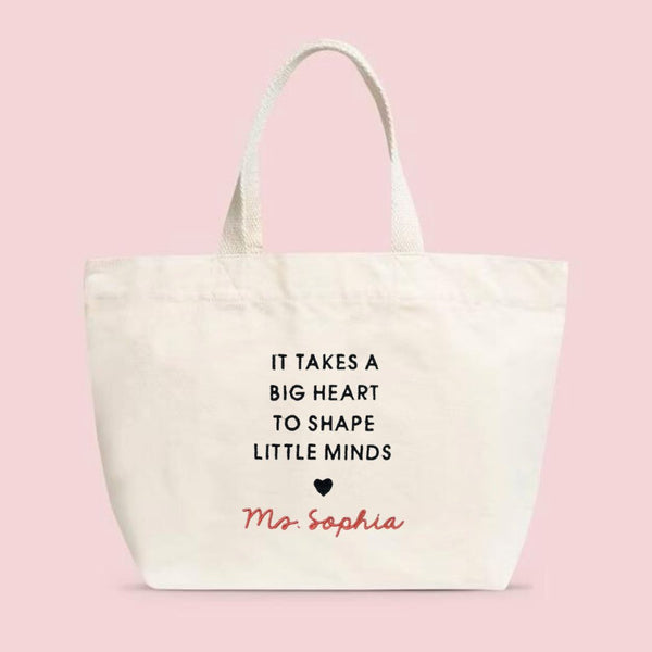 Pre-Order: Personalized Tote Bag for Teachers