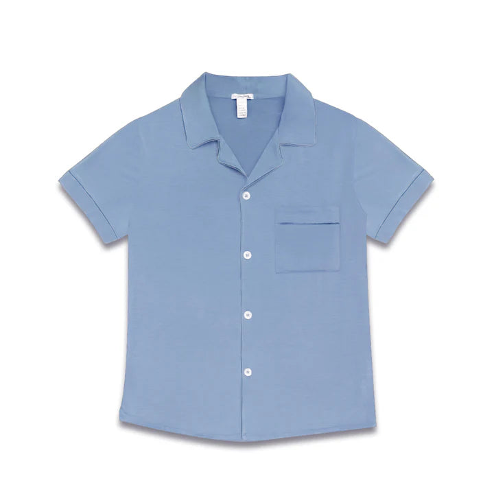 The Silver Lining: Jin (Sky Blue) Men's Pyjama Set