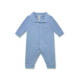 The Silver Lining: Jinny (Sky Blue) Infant's Pyjama Set