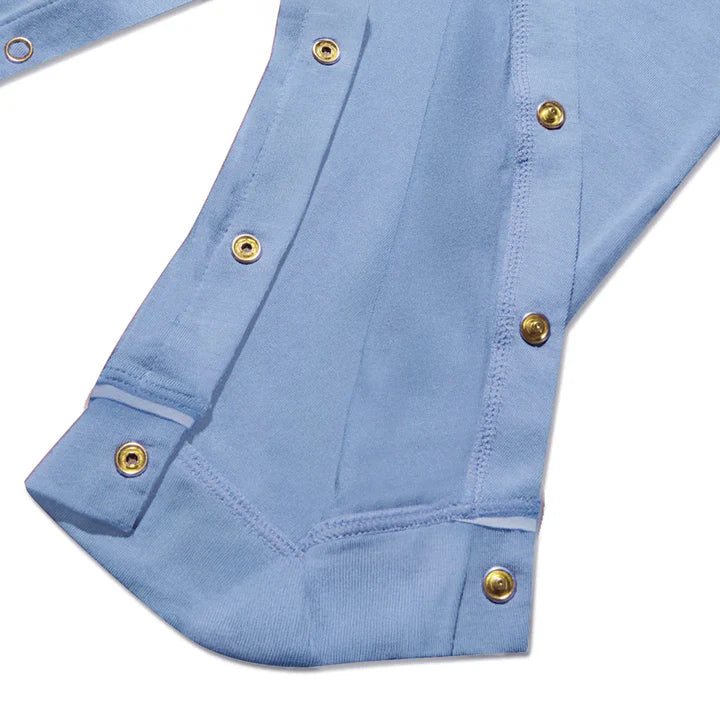 The Silver Lining: Jinny (Sky Blue) Infant's Pyjama Set