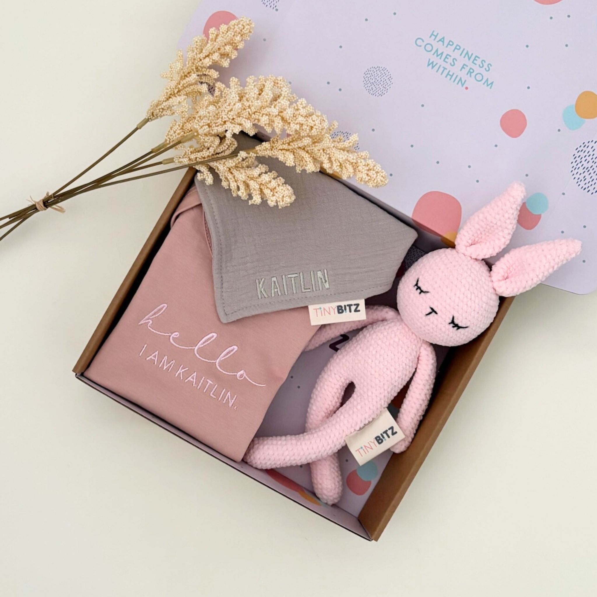 Personalized Gift Set for Baby Girls