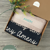 Personalized Blanket Set for Adults