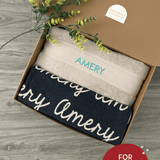 Personalized Blanket Set for Adults