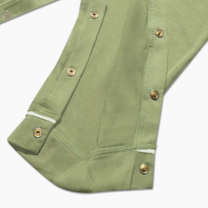 The Silver Lining: Stefani (Sage) Infant's Pyjama Set