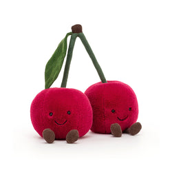 Jellycat Soft Toy: Amuseable Cherries