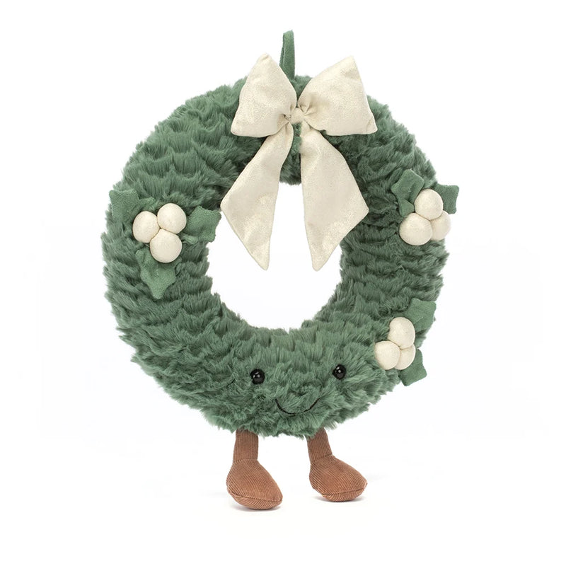 Jellycat Soft Toy: Amuseable Gold Wreath