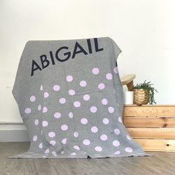 Personalized Blanket for Abigail -(120x90cm)