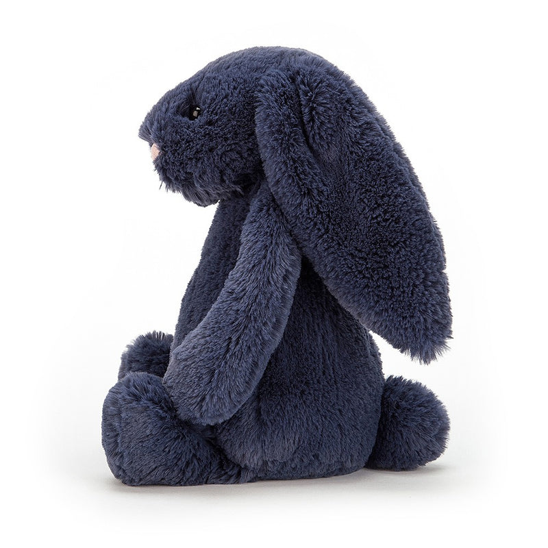 Jellycat Soft Toy: Bashful Bunny (Navy)