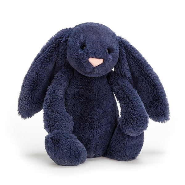 Jellycat Soft Toy: Bashful Bunny (Navy)