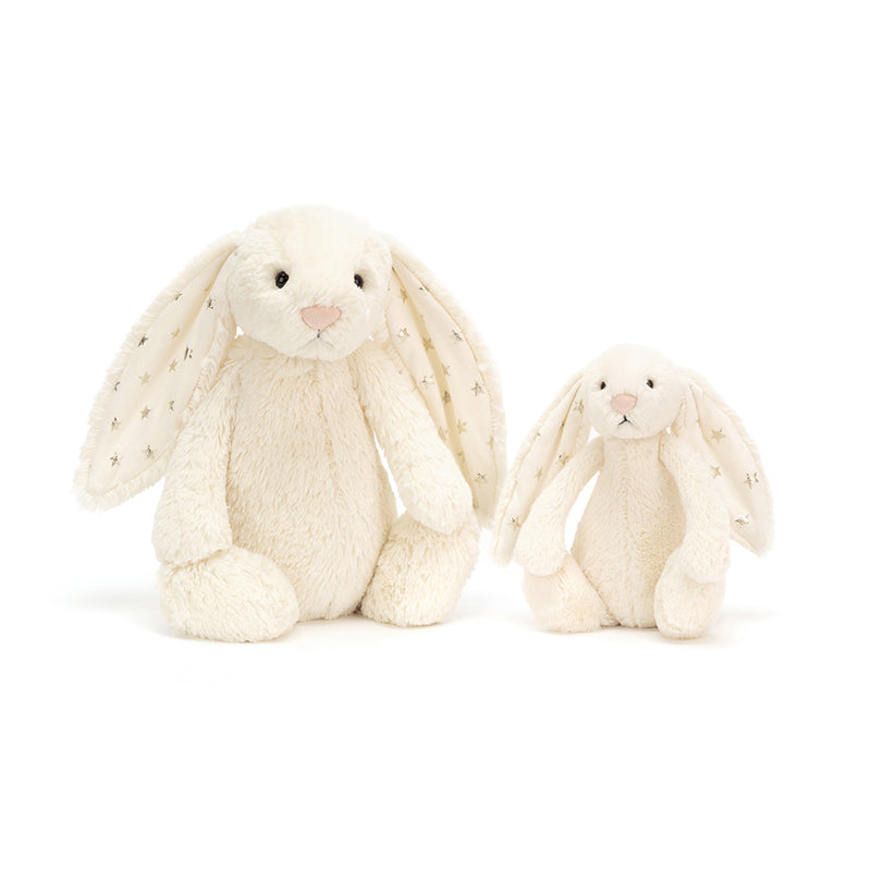 Jellycat Soft Toy: Bashful Bunny (Cream with Twinkle)