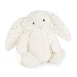 Jellycat Soft Toy: Bashful Bunny (Cream with Twinkle)