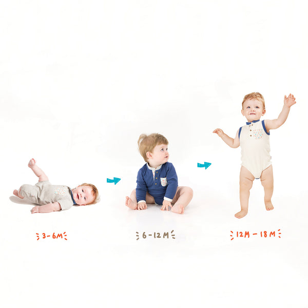 Summer Growing Kit for 3-Month Old Baby Boys (Tiny Dots)