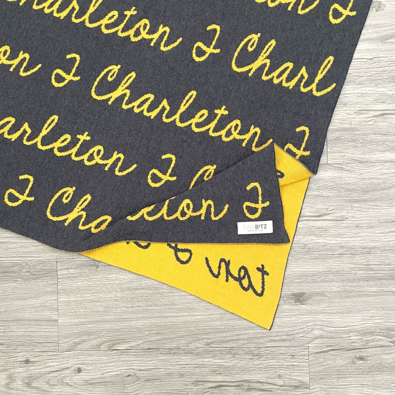 Personalized Blanket for Charleton T. (150x90cm)