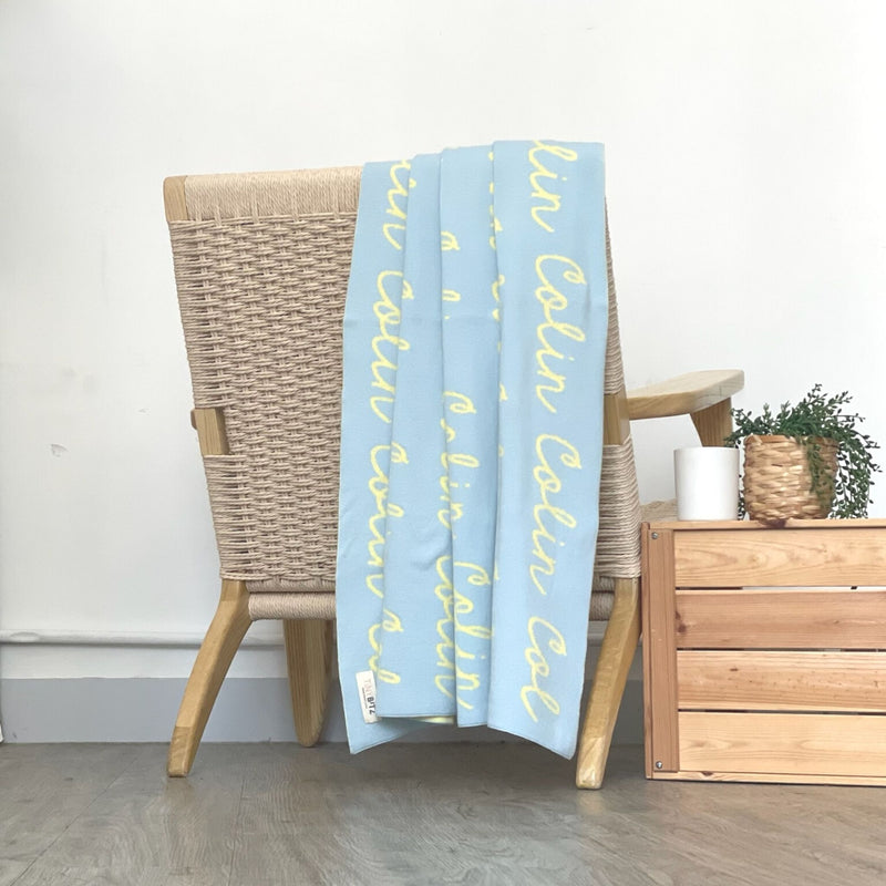 Personalized Blanket for Colin (95x95cm)