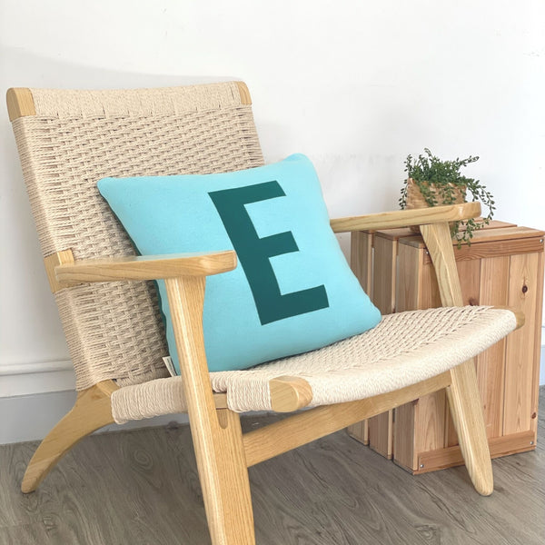 Personalized Cushion Cover: E (45x45cm)