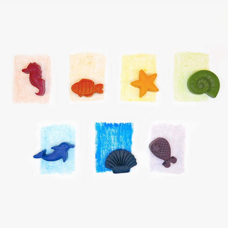 MiniFab: Under the Sea Crayons Set