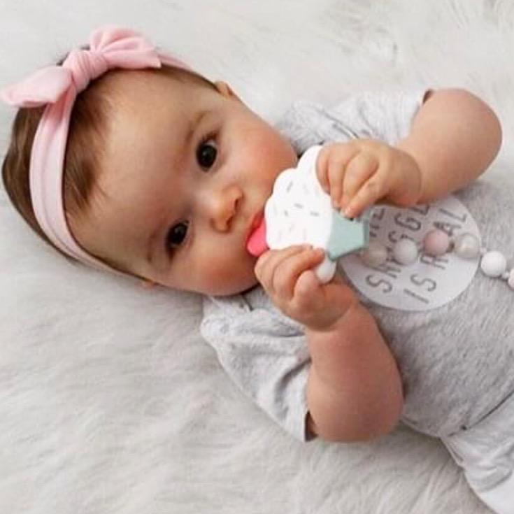 Little Caleb: Cupcake Teether