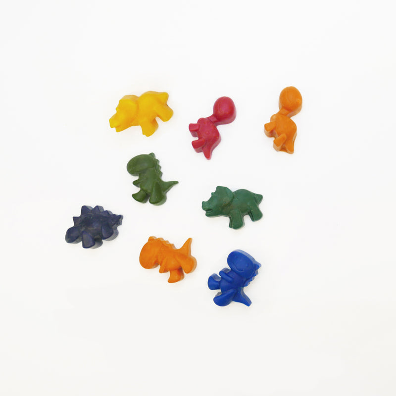 MiniFab: Dinosaur Crayon Set