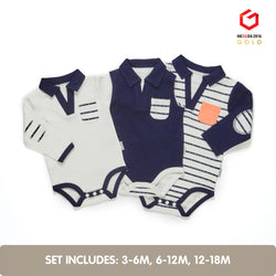 Winter Growing Kit for 3-Month Old Baby Boys (Line Dance)