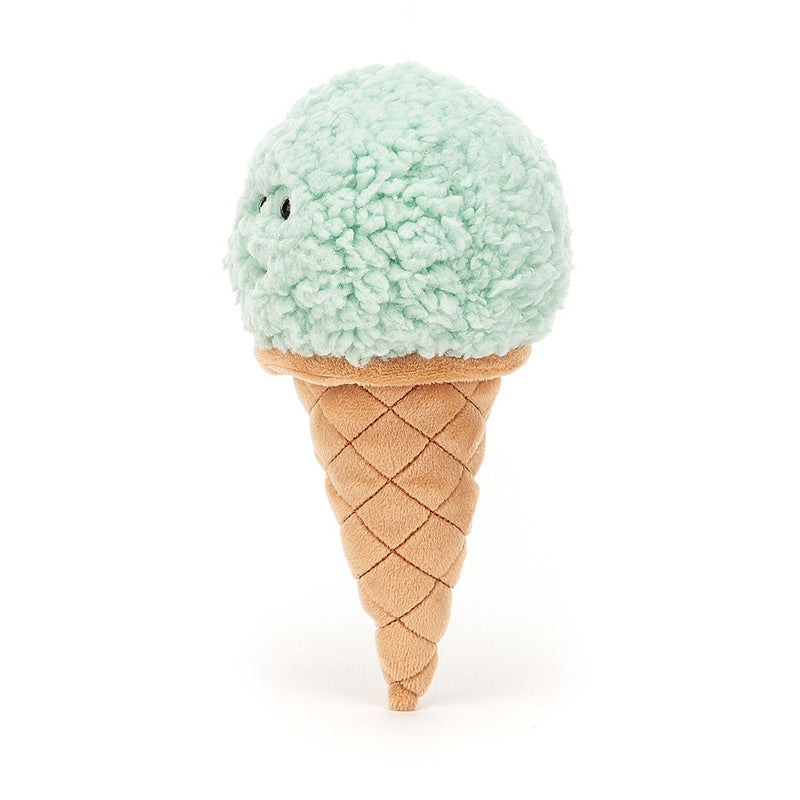 Jellycat Soft Toy: Irresistible Ice Cream Mint