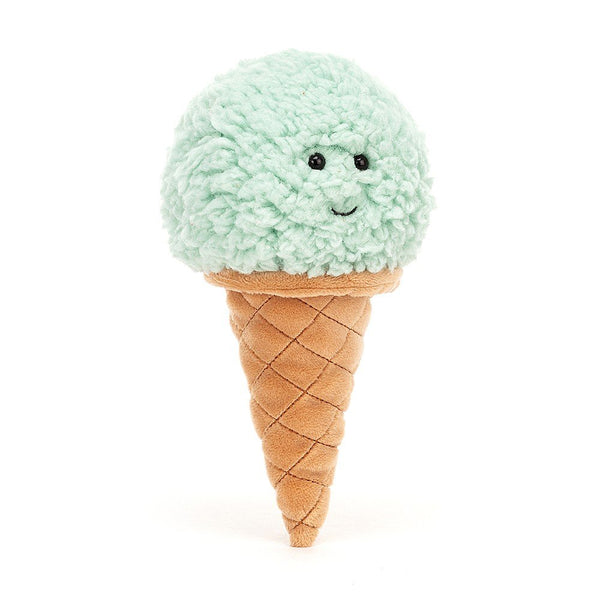 Jellycat Soft Toy: Irresistible Ice Cream Mint
