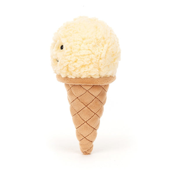 Jellycat Soft Toy: Irresistible Ice Cream Vanilla