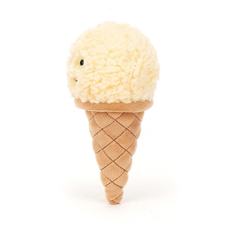Jellycat Soft Toy: Irresistible Ice Cream Vanilla