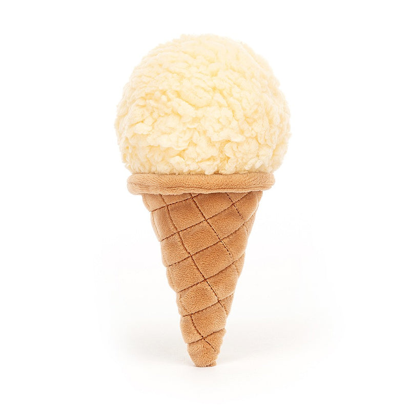Jellycat Soft Toy: Irresistible Ice Cream Vanilla
