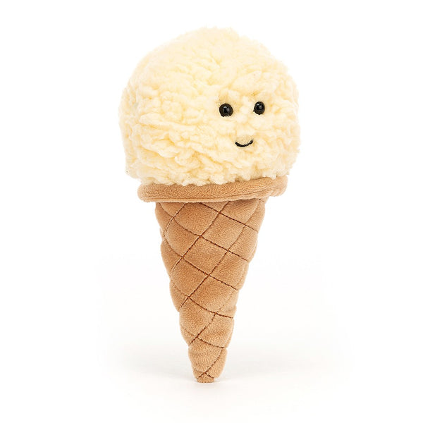 Jellycat Soft Toy: Irresistible Ice Cream Vanilla