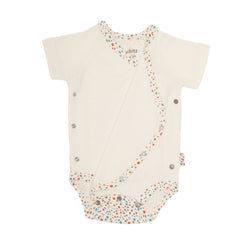 Short-Sleeved Kimono - (Tiny Dots)