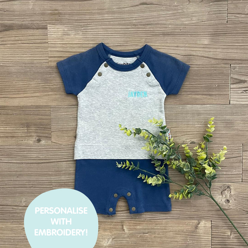 Play-Tee (Tiny Dots - Grey)