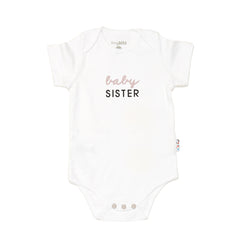 Organic Onesie: Baby Sister