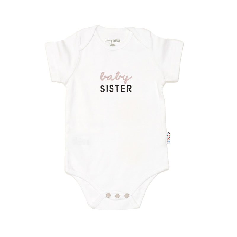 Organic Onesie: Baby Sister