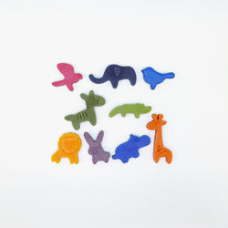 MiniFab: Safari Animal Crayons Set