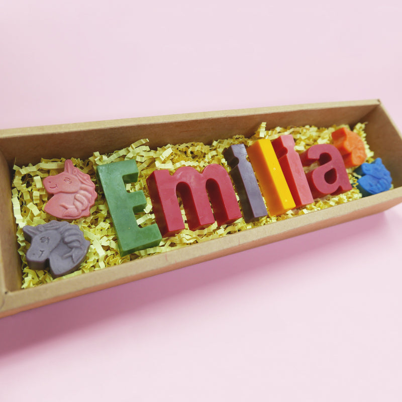 MiniFab: Personalised Name Crayons